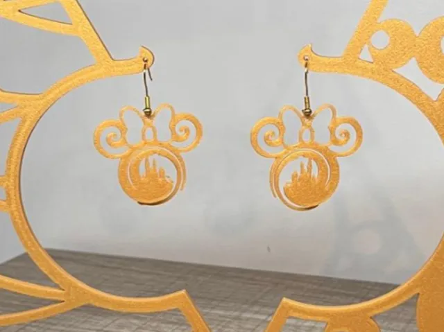 Earrings Disney - Castle