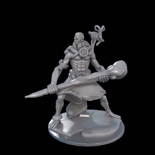Dungeons & Dragons Frameworks Stone Giant 3D Model