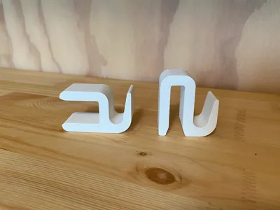 Simple, Strong Hooks for Ikea IVAR storage system