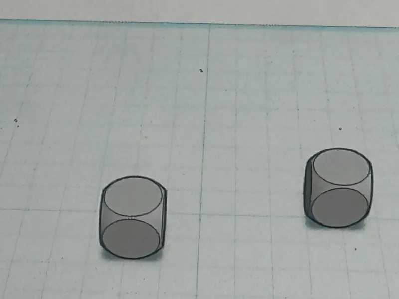 blank dice