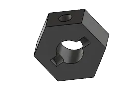 7x3 hub nut for 1/18 RC