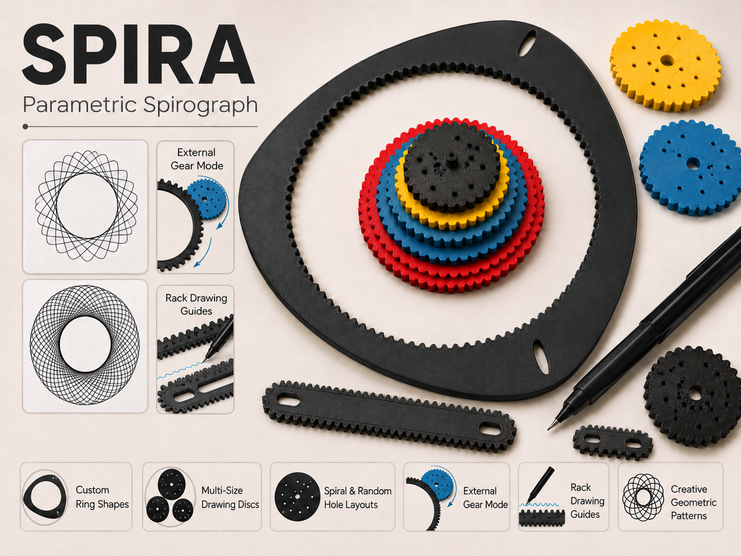SPIRA - Parametric Spirograph - 1