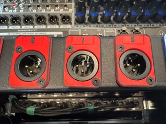 Neutrik D-Style Rack Panel Coulour Coding Plate