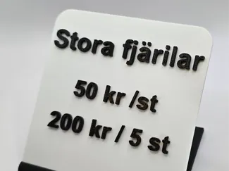 Table sign