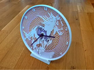 Horse Desk Clock