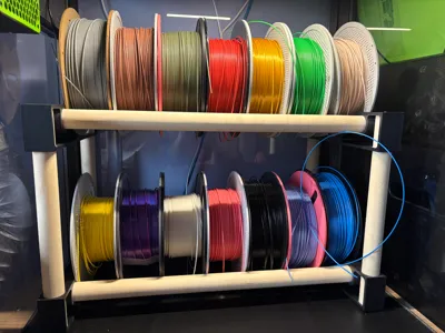 Spool Holder with Displays