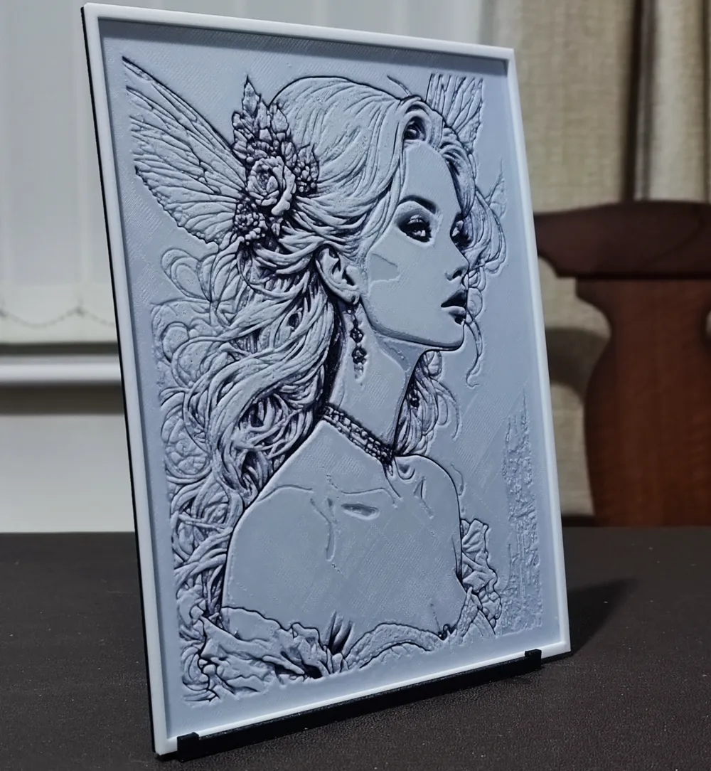 Hueforge Color Setup Tinker Bell Grew Up - HueForge 3 Color by BoDad - MakerWorld