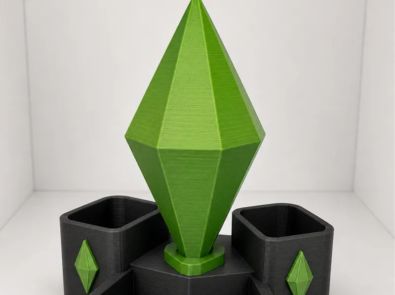 Plumbob Desk Organizer