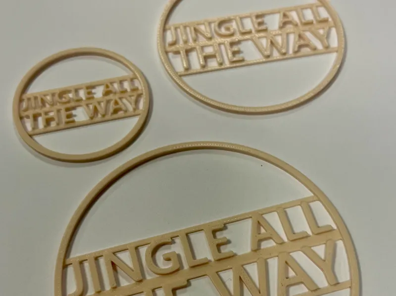 JATW - 1,8mm infill plate - Christmas ornament