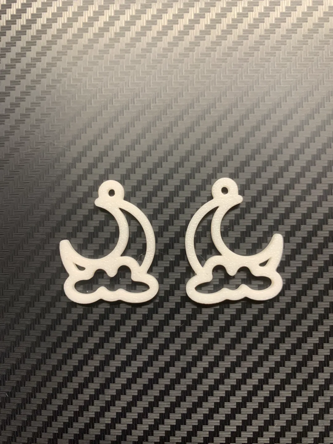 moon and cloud earrings view 2
