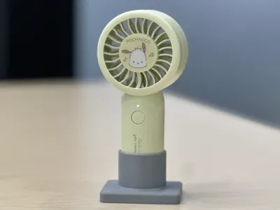 Handheld Fan Base (Fits 31mm and 35mm diameter) Base with magnetic adsorption (10mm * 2mm)