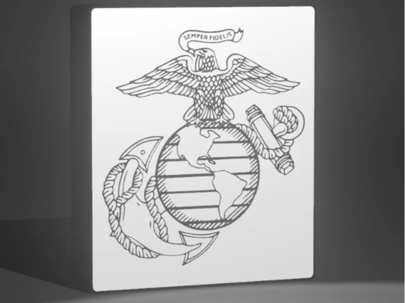 US Marines Lightbox