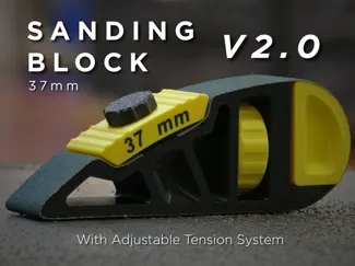 37mm Adjustable Sanding Block (Tension System)