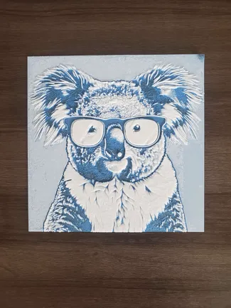 Smart Koala | Hueforge