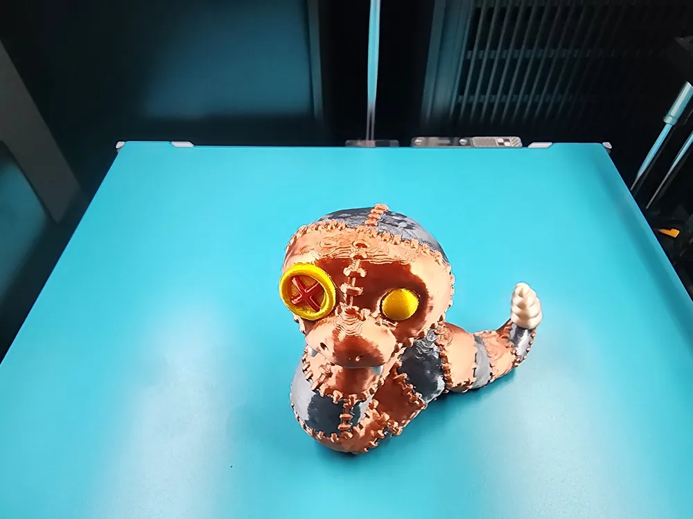 Model Magic Rattlesnake Horror Rattle Snake - Free 3D Print Model - MakerWorld