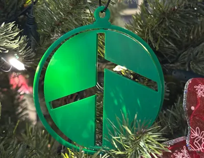 Bambu Lab Christmas Spinning Tree Ornament