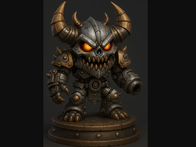 D&D/Chibi-Metall-Monster