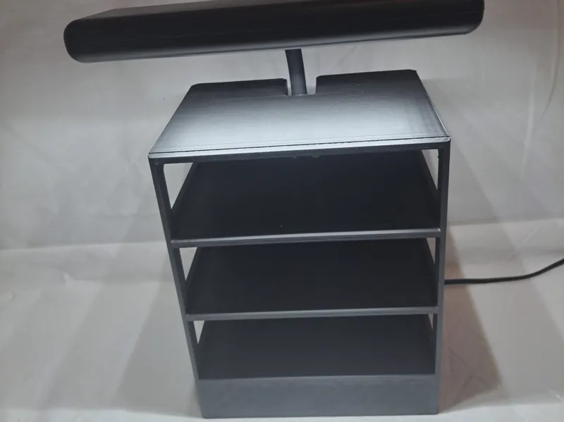 desk lamp organiser