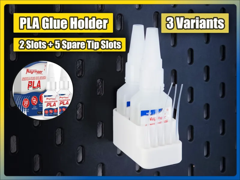 Skadis Nayrmaer PLA / Super Glue Holder
