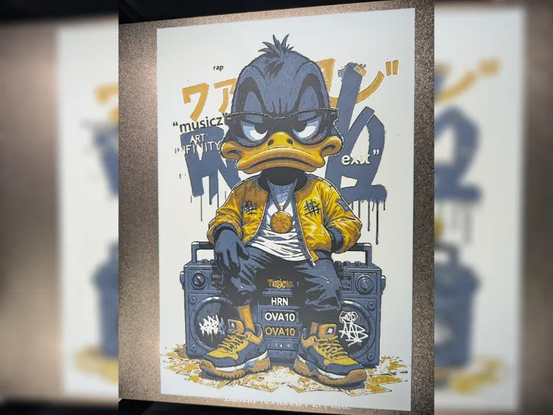 Duffy Duck Hueforge