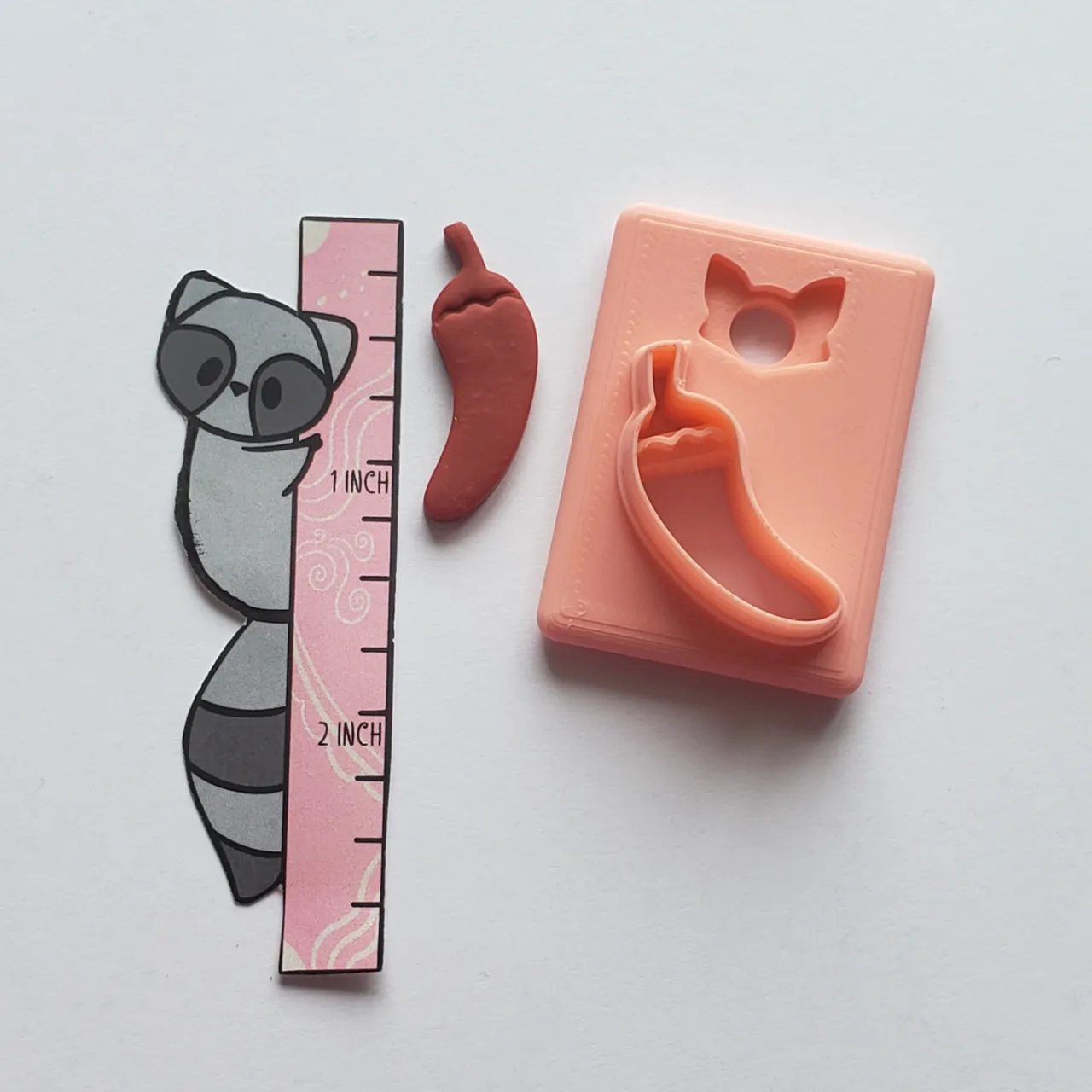 Jalapeno Chili Pepper Polymer Clay Earring Cutter view 3