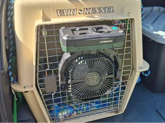 VariKennel Hanging Fan Mount