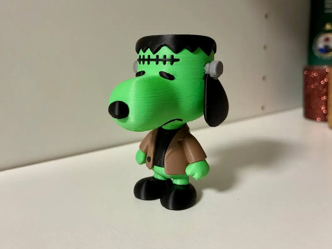 Snoopy Frankenstein by lucamoretti86 MakerWorld: Download Free 3D Models - 3D model önizlemesi