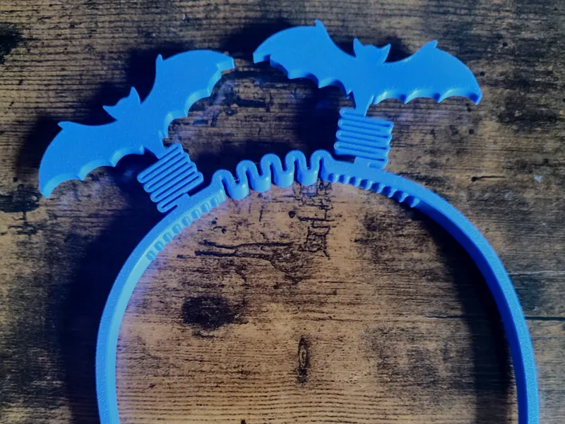 Halloween Bat Wobble Headband