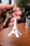 Mini Eiffel Tower Keychain Big Size