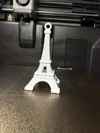 Mini Eiffel Tower Keychain Normal Size