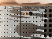 Bac Gridfinity pour forets Dremel — photo 2