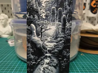 Hand Natur - Hueforge