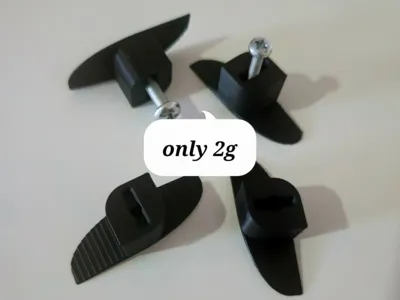 Clip for wooden acoustic panels
