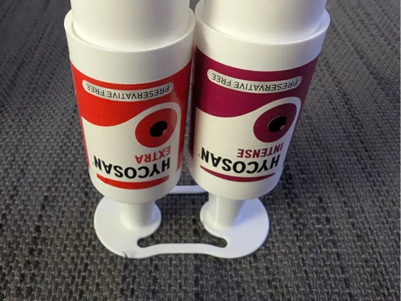 Dual Hycosan Eye Drops Stand