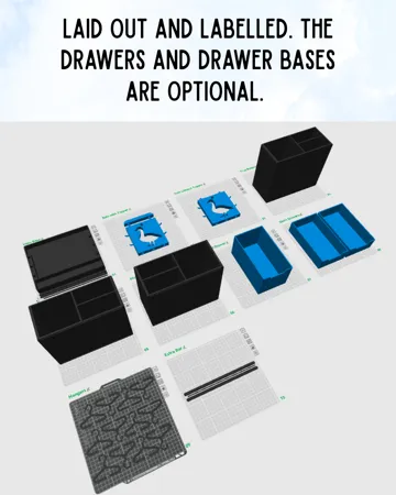 Organizador: Modular Desk Goose Closet — vista de referencia 4