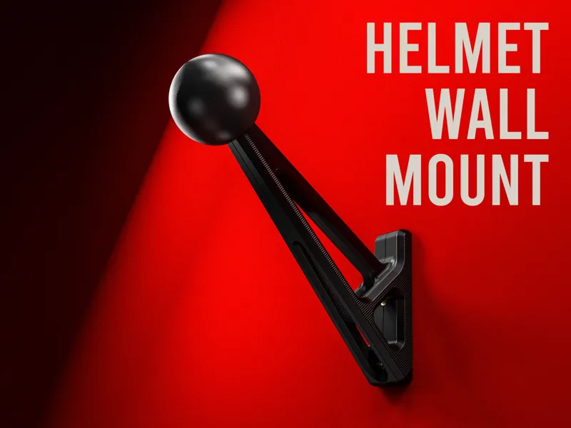 Motorcycle Helmet Wall Mount
