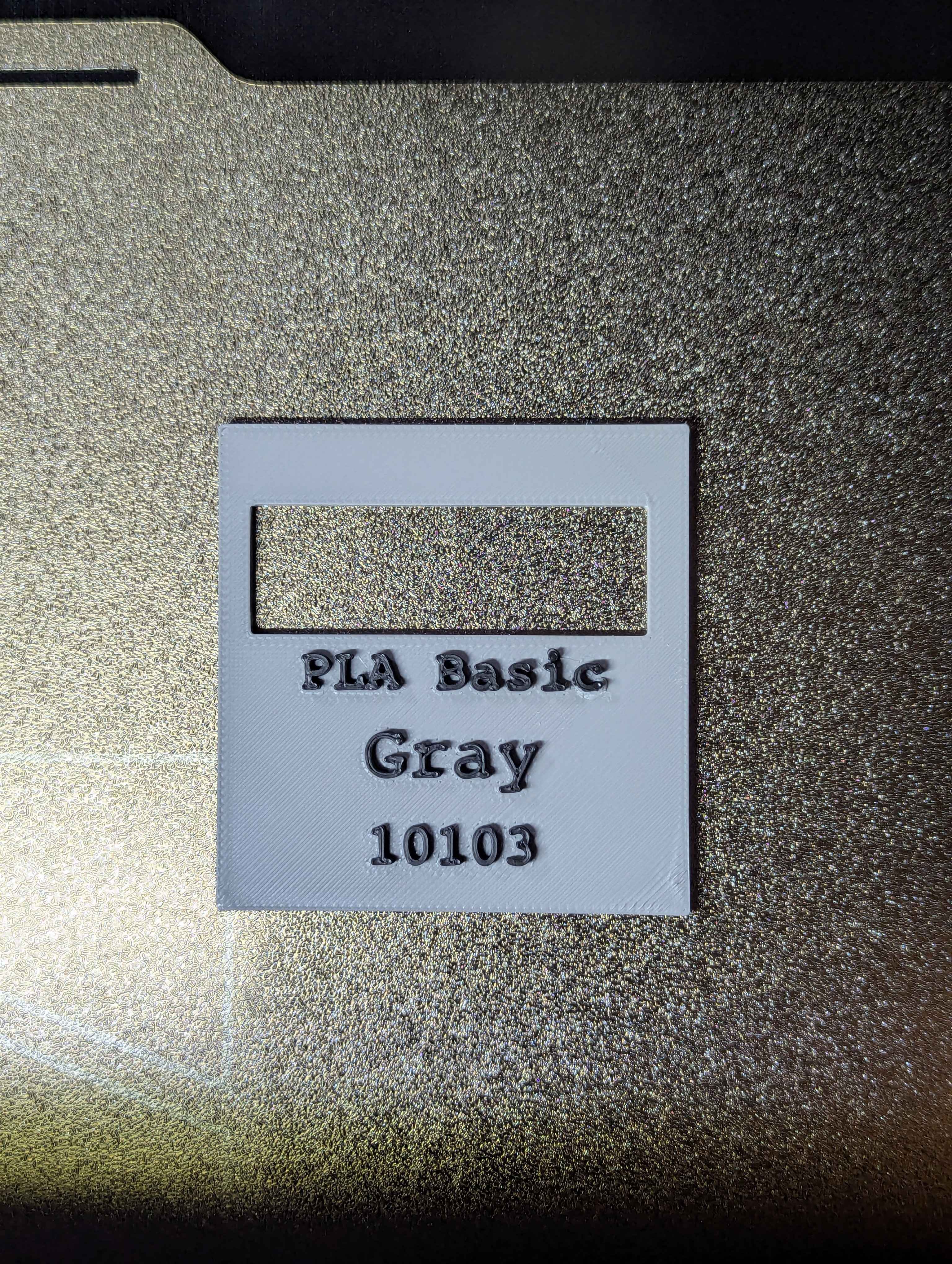 Miniatura 2 do modelo 3D Filament Storage Labels