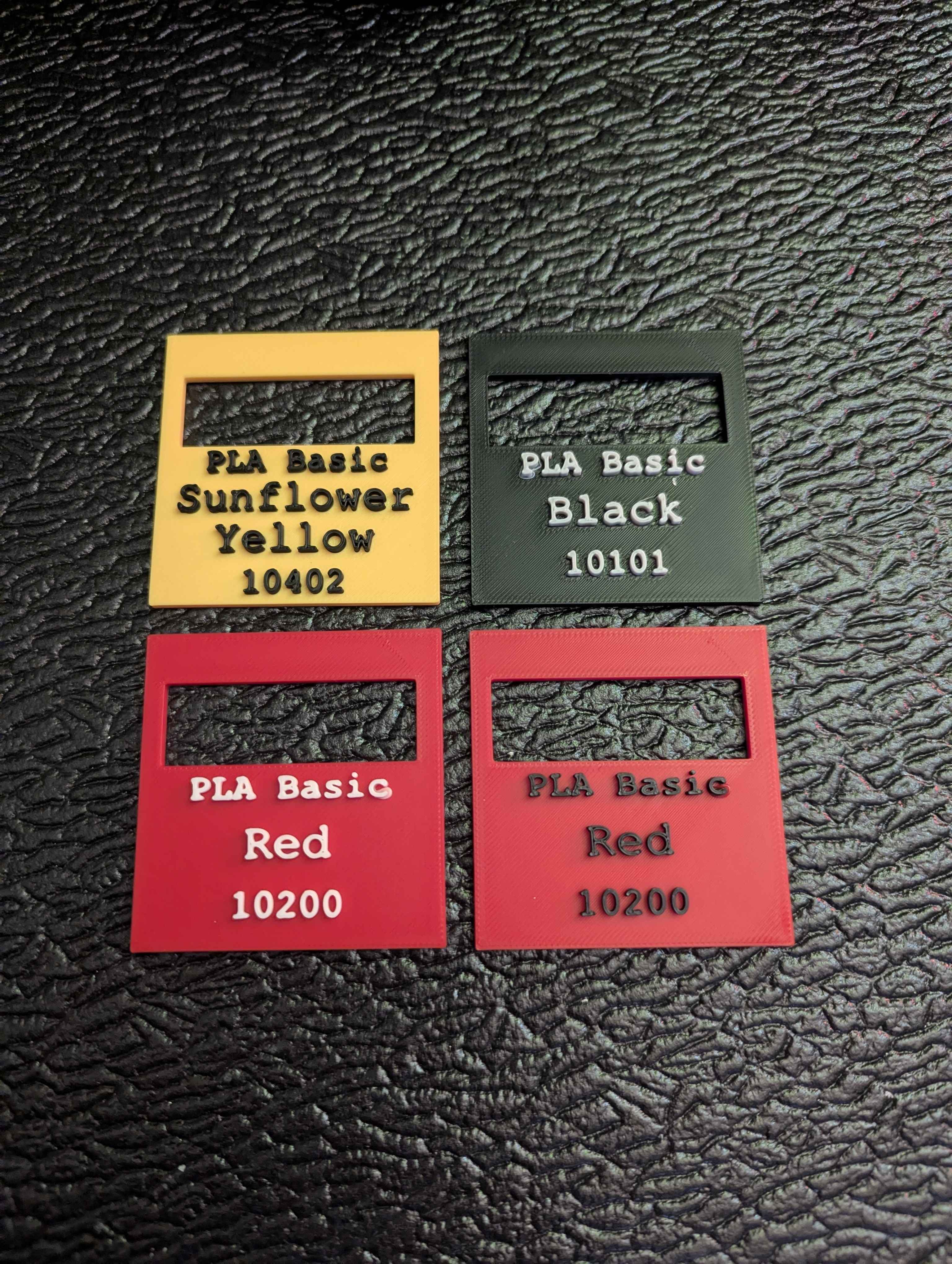Miniatura 14 do modelo 3D Filament Storage Labels