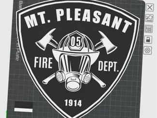 Mount Pleasant Fire Department Sign