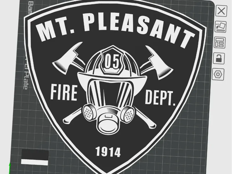 Mount Pleasant Fire Department Sign