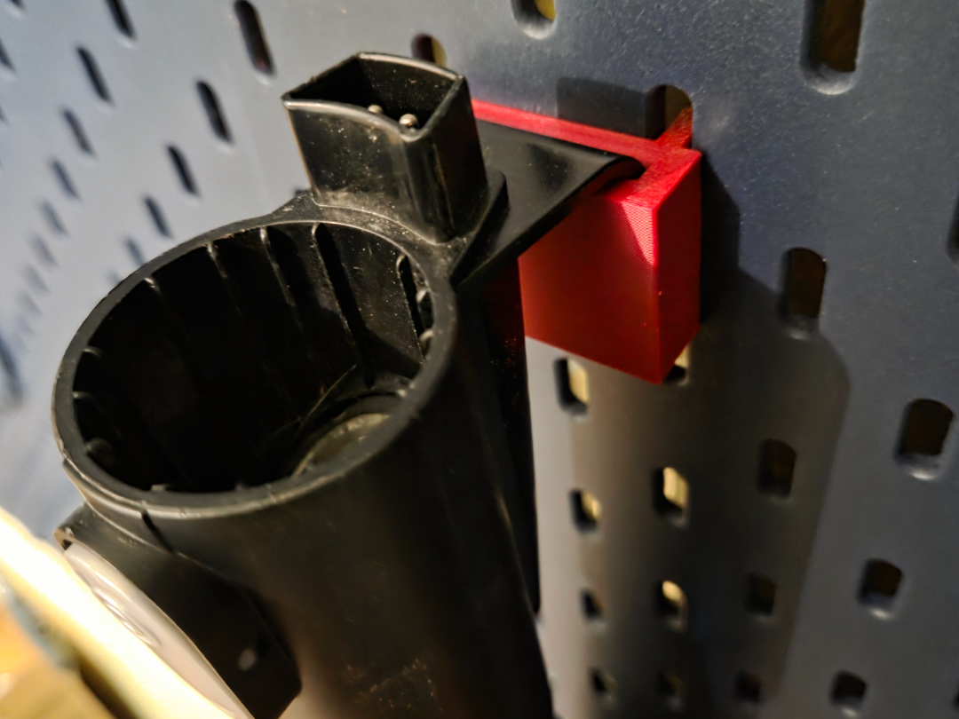 Skadis Halterung für Saugrohr Bosch Unlimited 7 3D model