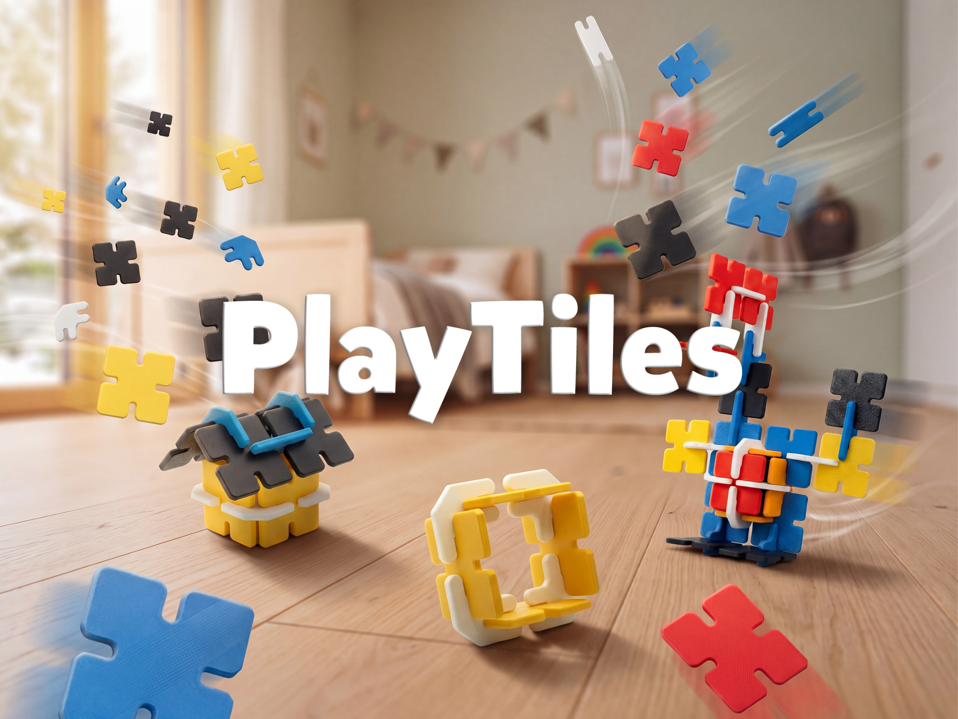 PlayTiles - Modular Construction & Building Toy
