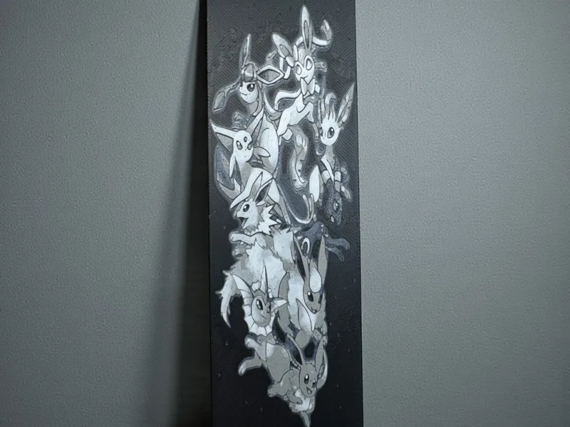 Eeveelution Bookmark Hueforge