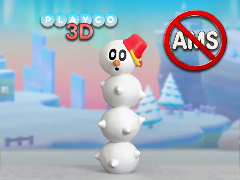 Snow Pokey from Mario Bros. Multi-Part