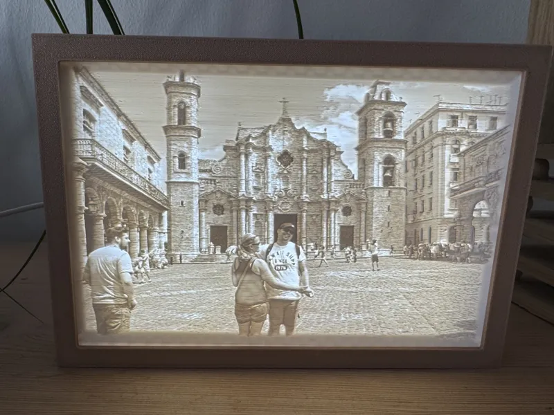 Lithophane Gehäuse