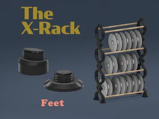 The X-Rack Adjustable Feet