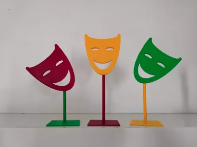 simple mask decoration