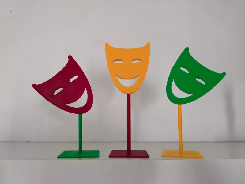simpel masker versiering