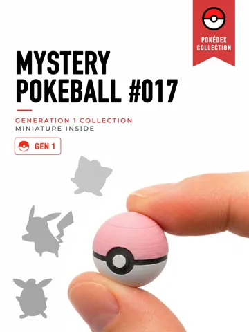 Accesorio para boquillas: Tiny Mystery Pokeball 017 - Mini Pokemon Series — vista de referencia 2