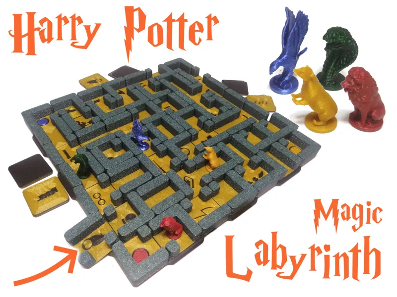 Labyrinth Game! - 3D Harry Potter